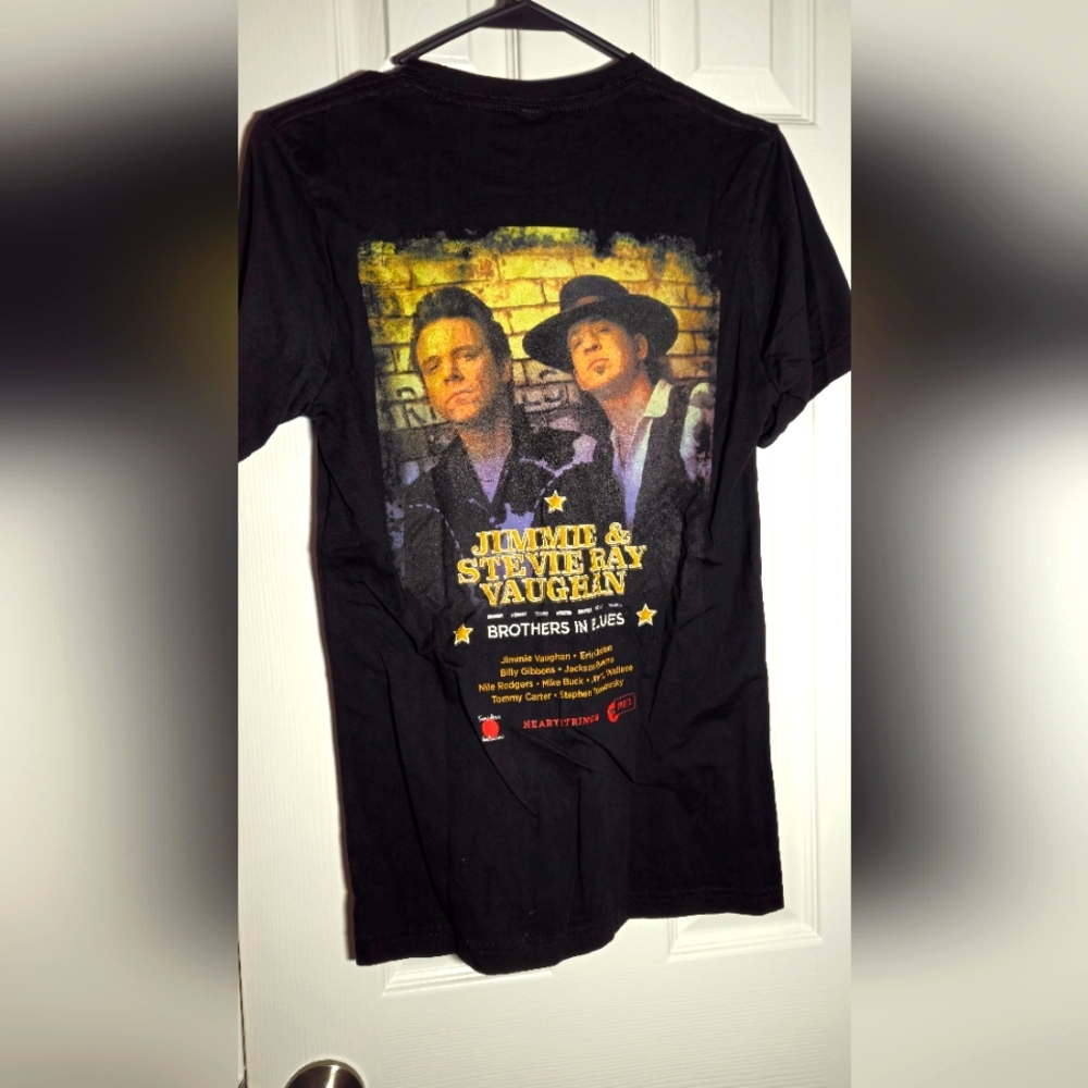 Jimmie & Stevie ray Vaughn shirt